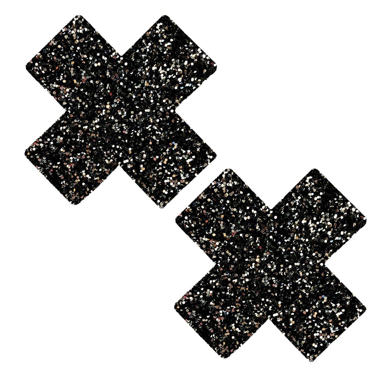 Neva Nude - Nippies Super Sparkle Black Tinsel Town à paillettes X Factor