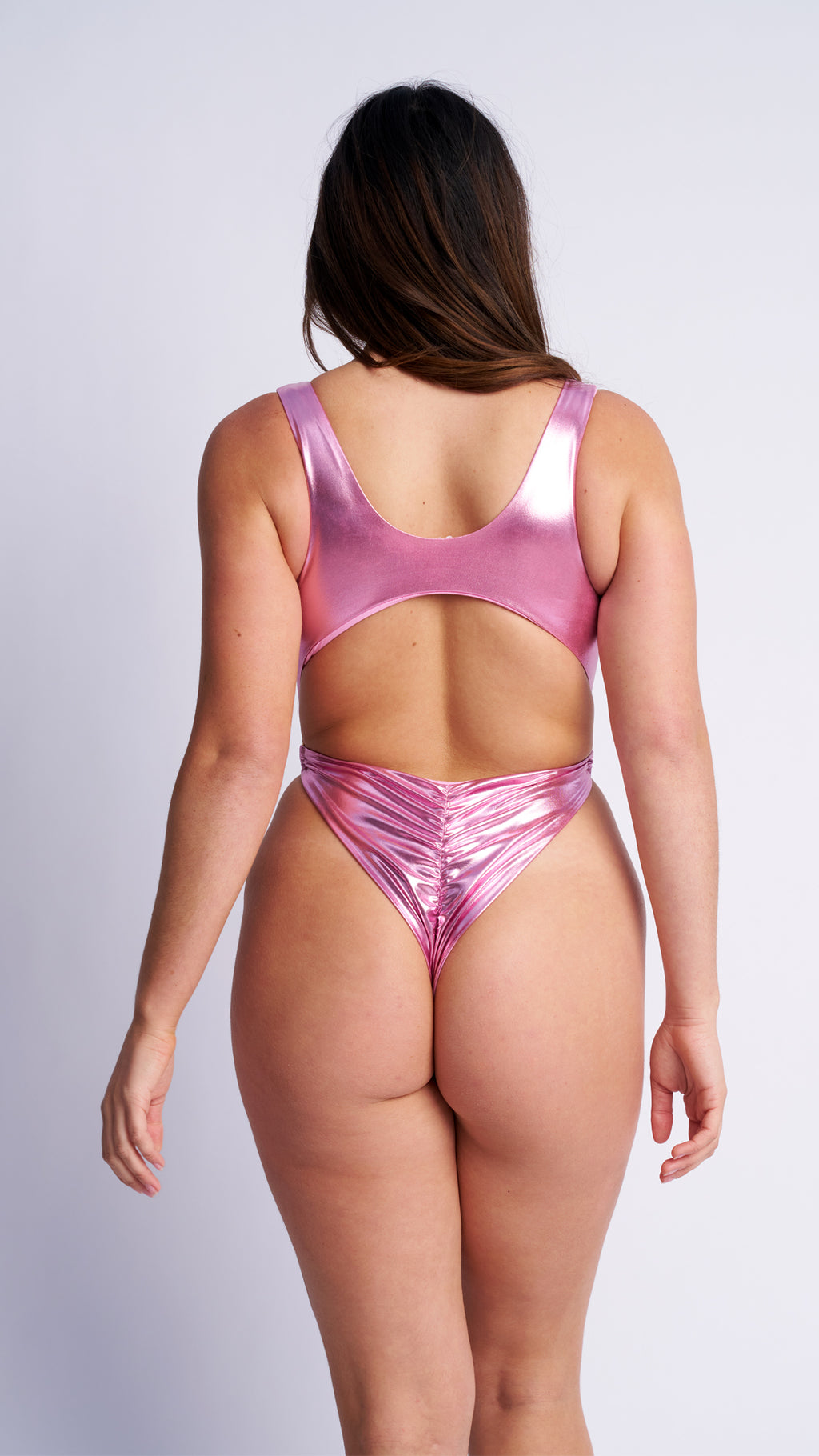 Lunalae - Kenzie Body Metallic Baby Pink