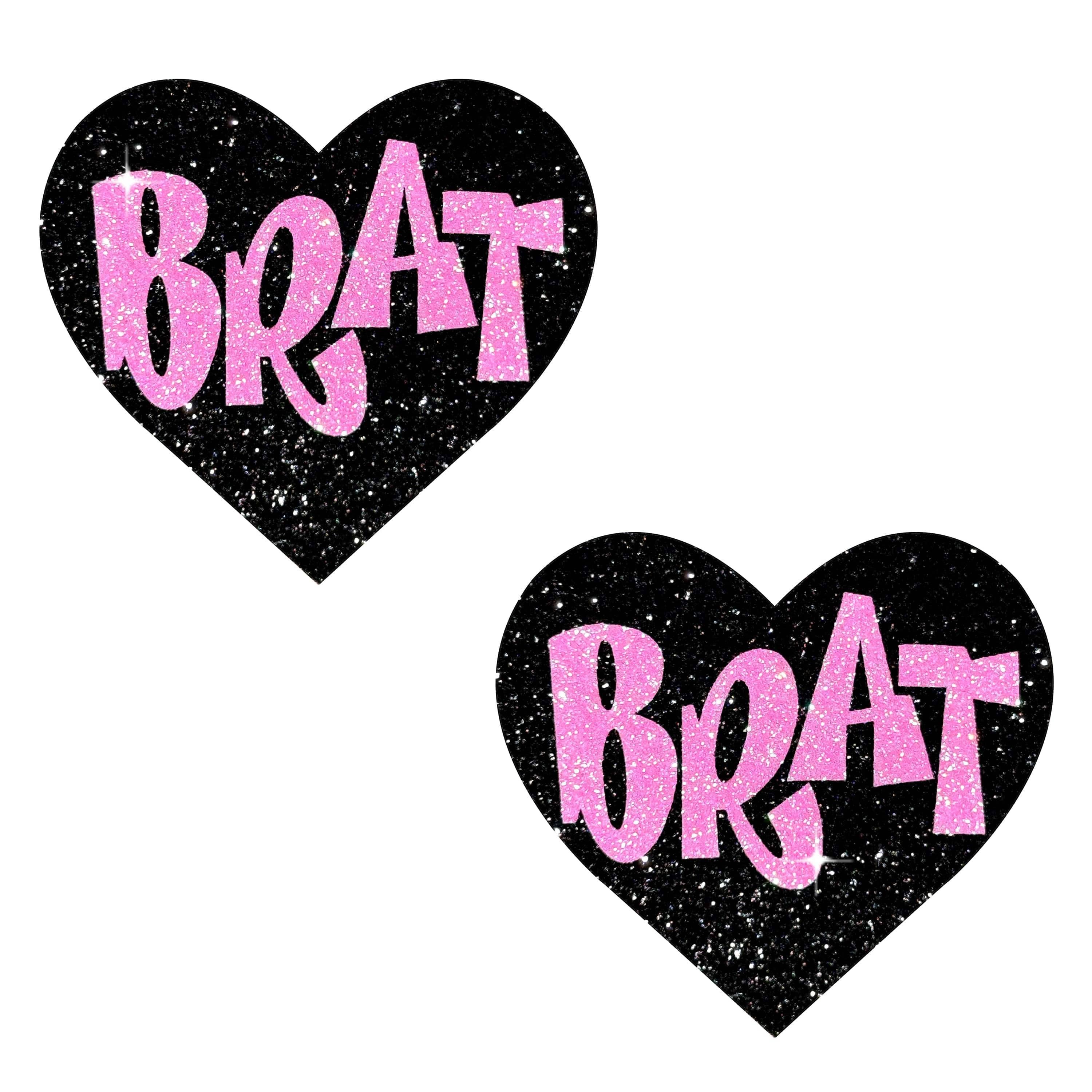 Neva Nude - Nippies pailletés roses « I Heart U » Pink Bratz