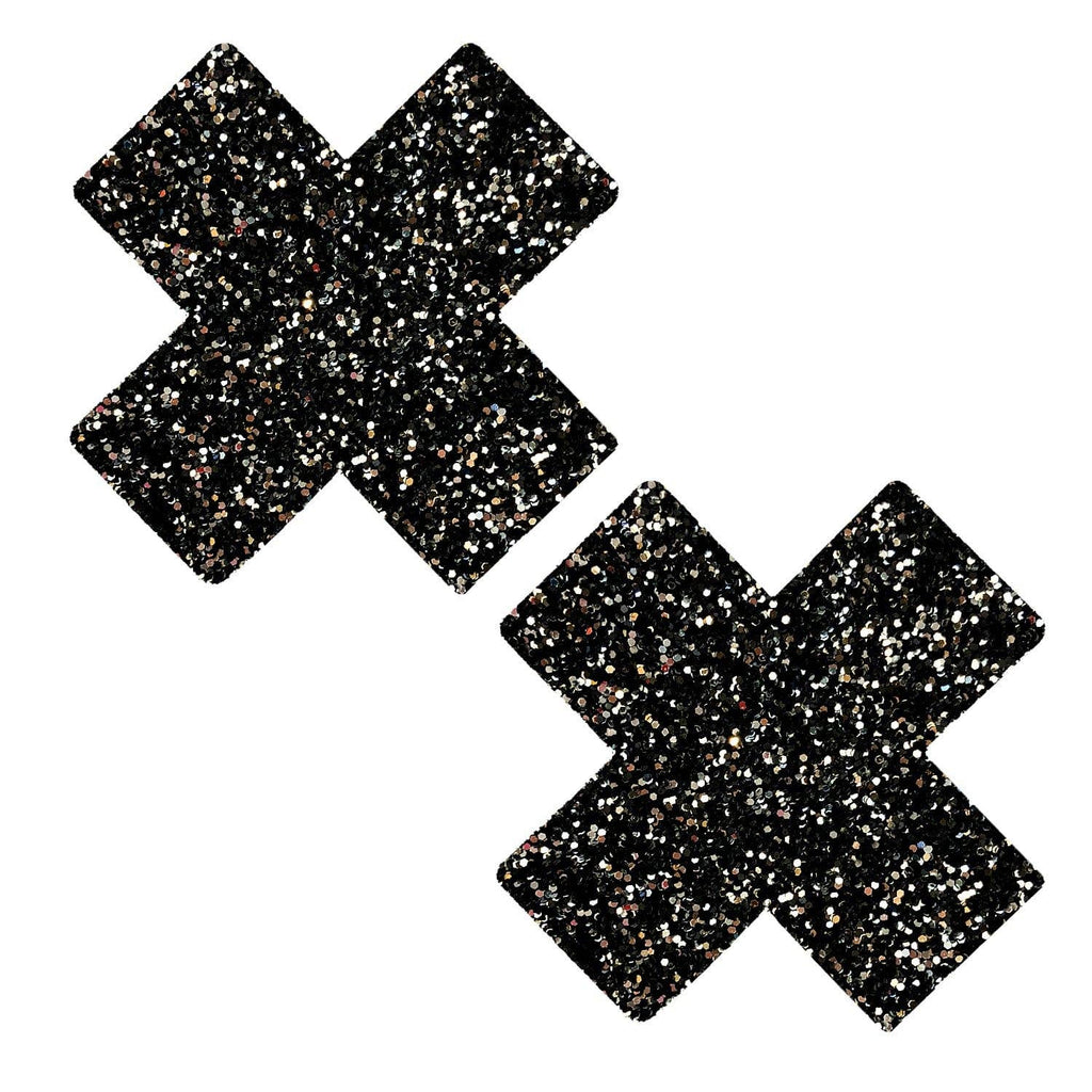Neva Nude - Nippies Super Sparkle Black Tinsel Town à paillettes X Factor