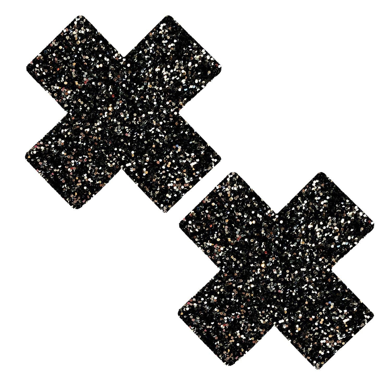 Neva Nude - Nippies Super Sparkle Black Tinsel Town à paillettes X Factor