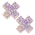 Neva Nude - Nippies Super Sparkle Confetti Crush Chunky Glitter X Factor Pasties