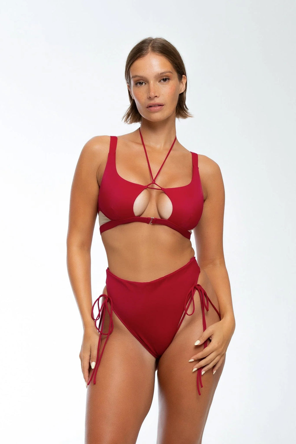 Nona Perkasa - Whipped Top Burgundy