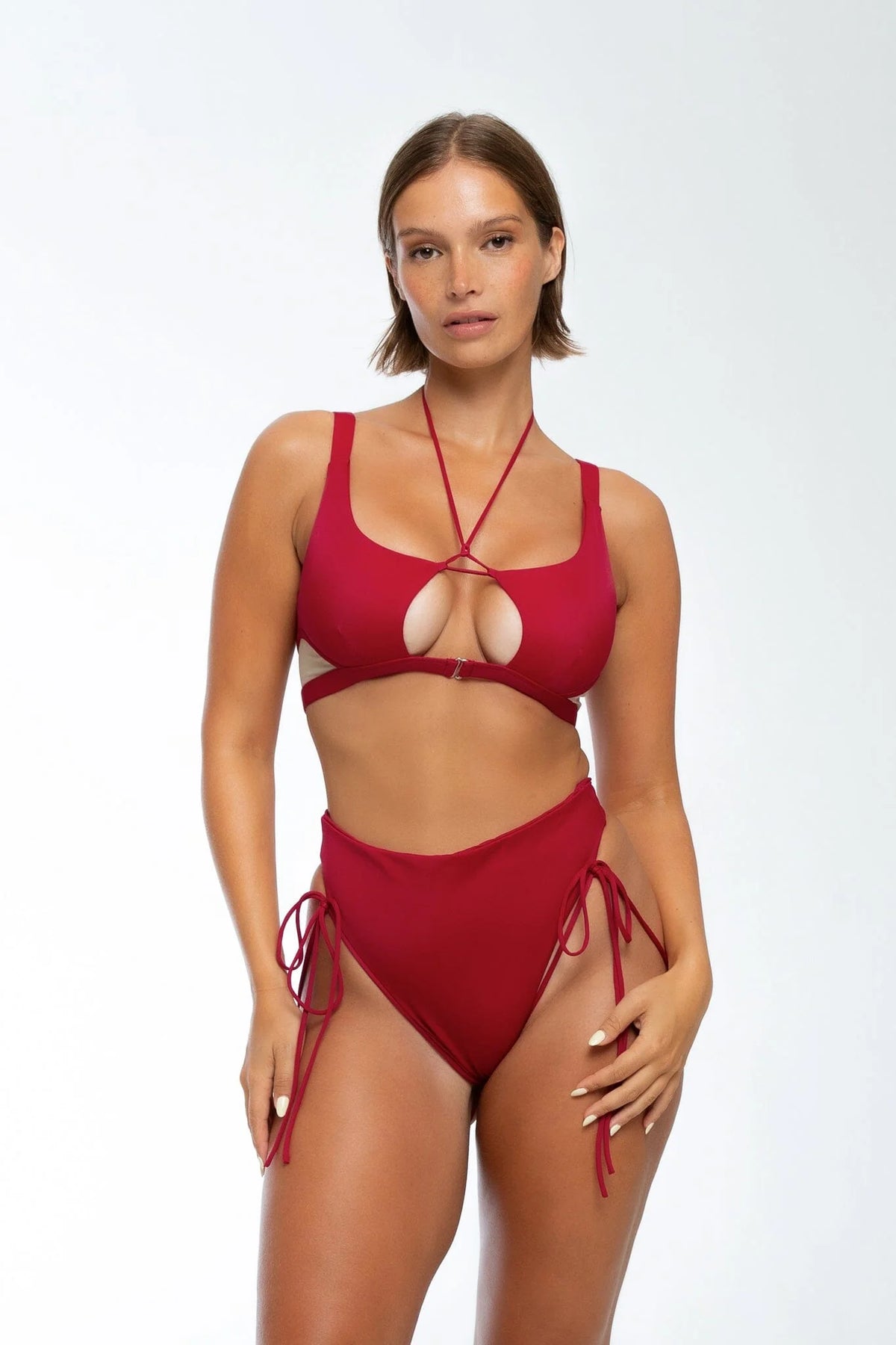 Nona Perkasa - Whipped Top Burgundy