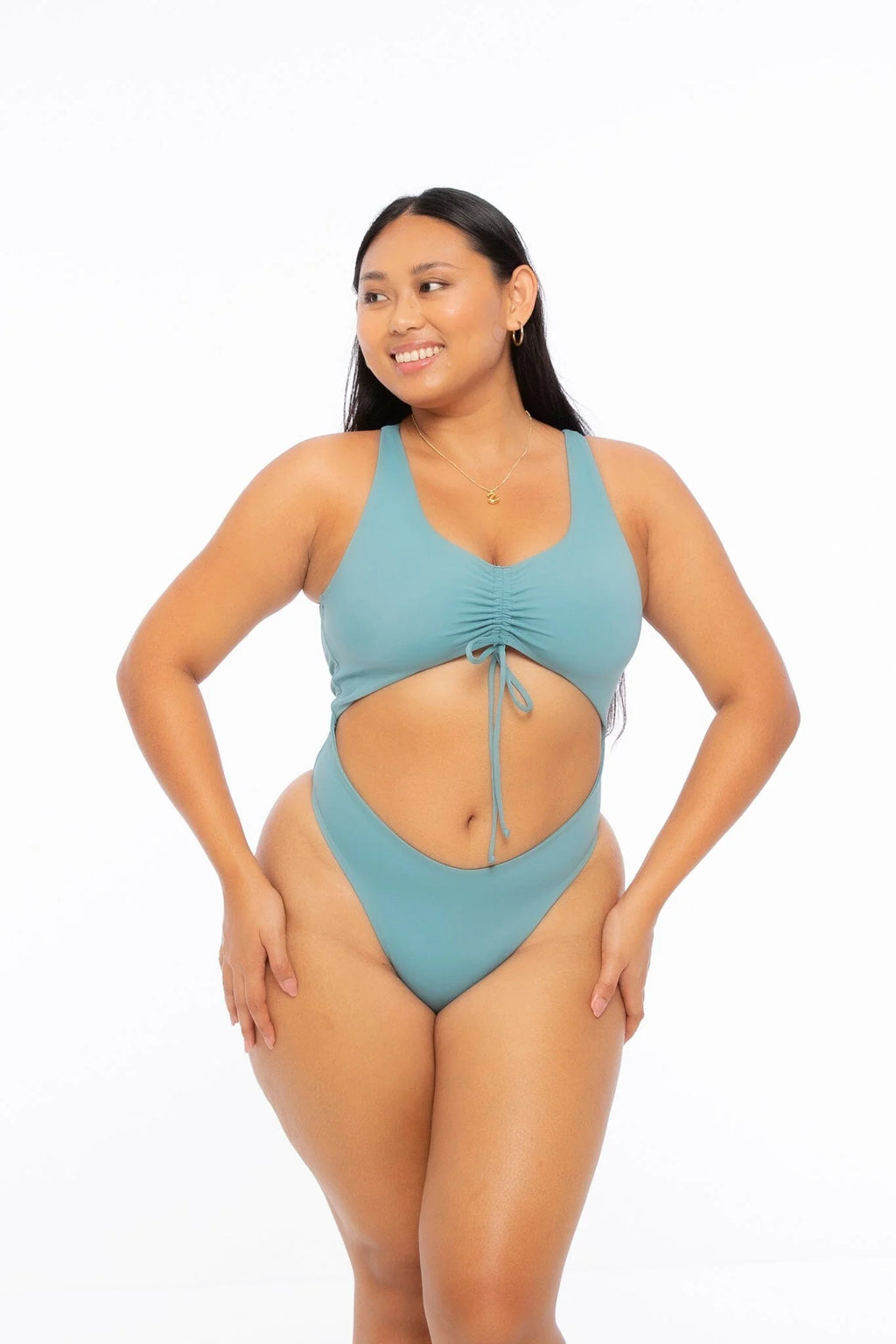 Nona Perkasa - Hotline Bodysuit Stone Blue