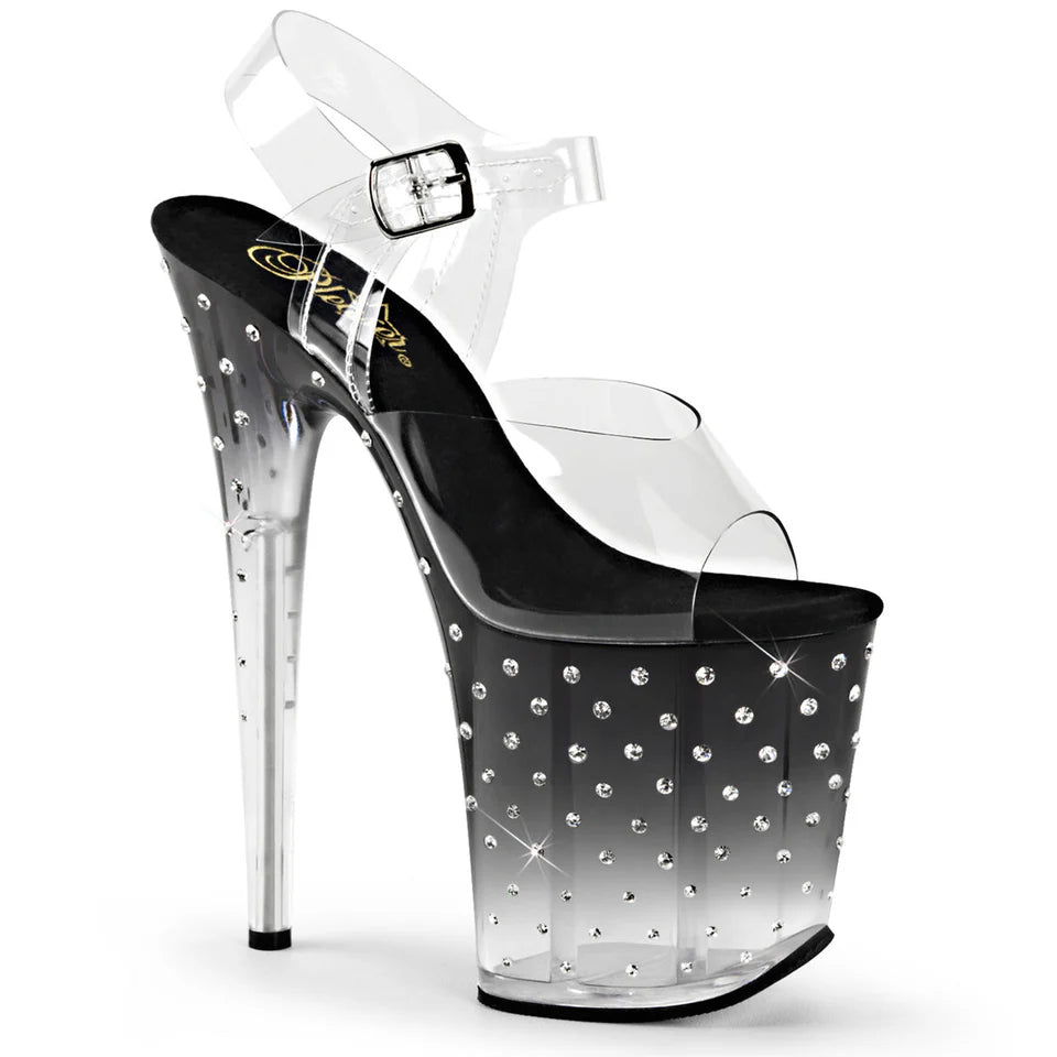 Pleaser - Stardust 808 - Strass - 8 inch