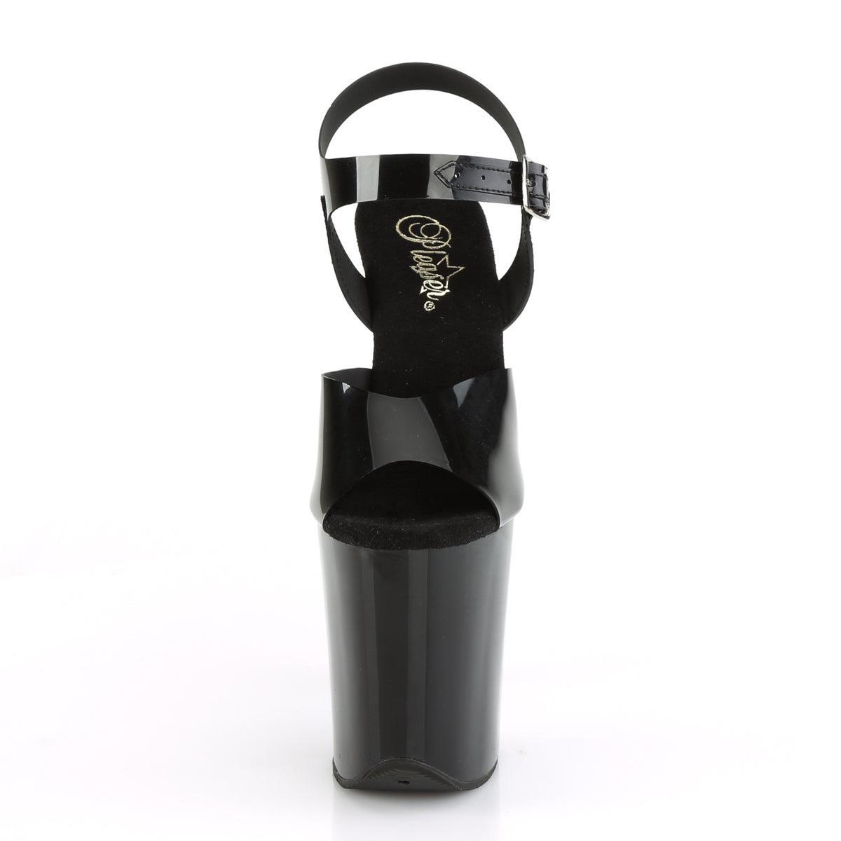 Pleaser - Flamingo 808N - Jelly Like Black - 8inch