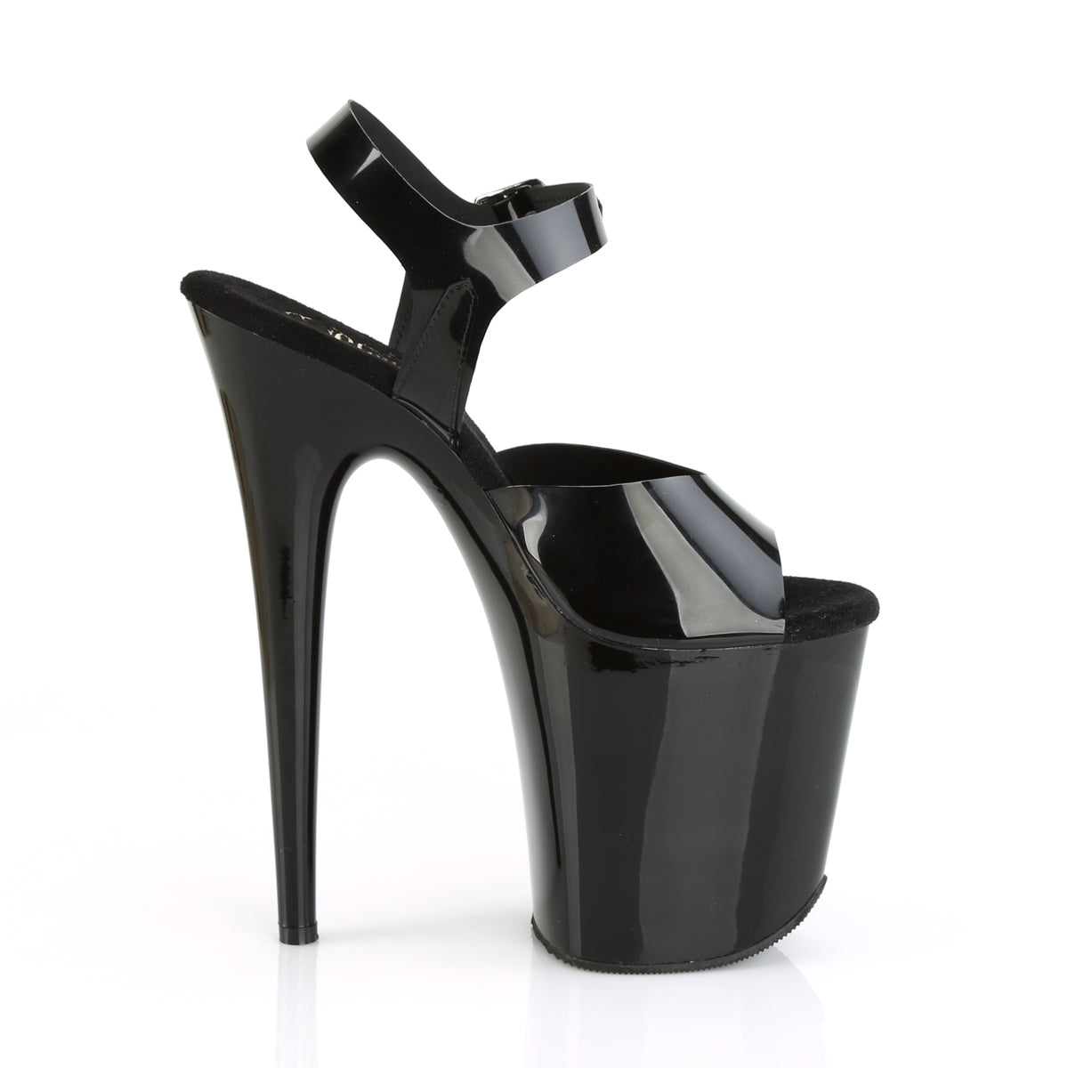 Pleaser - Flamingo 808N - Jelly Like Black - 8inch
