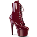 Pleaser - Adore 1020 - Burgundy - 7 inch