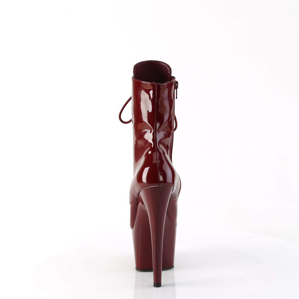 Pleaser - Adore 1020 - Burgundy - 7 inch