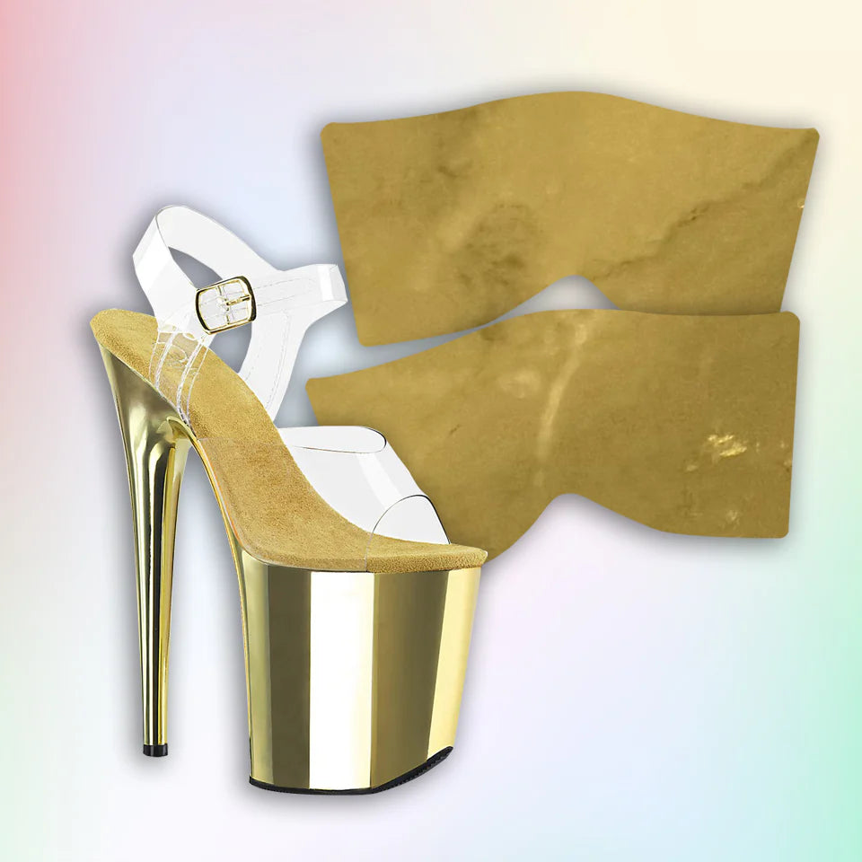 Polemom - Chrome Gold Repair Wrap - Pleaser Flamingo 8inch