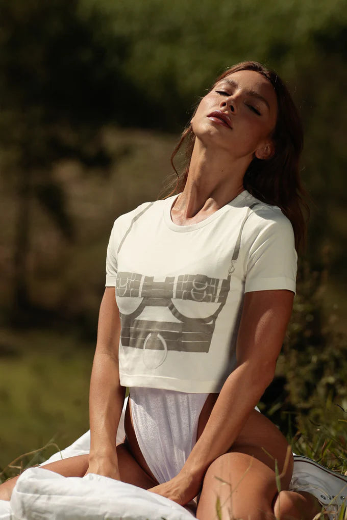 Rolling - Mimeo Cropped Top