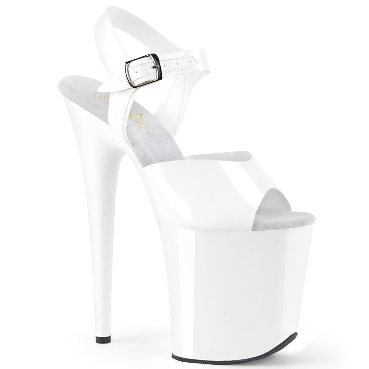 Pleaser - Flamingo 808N - Jelly Like White - 8inch