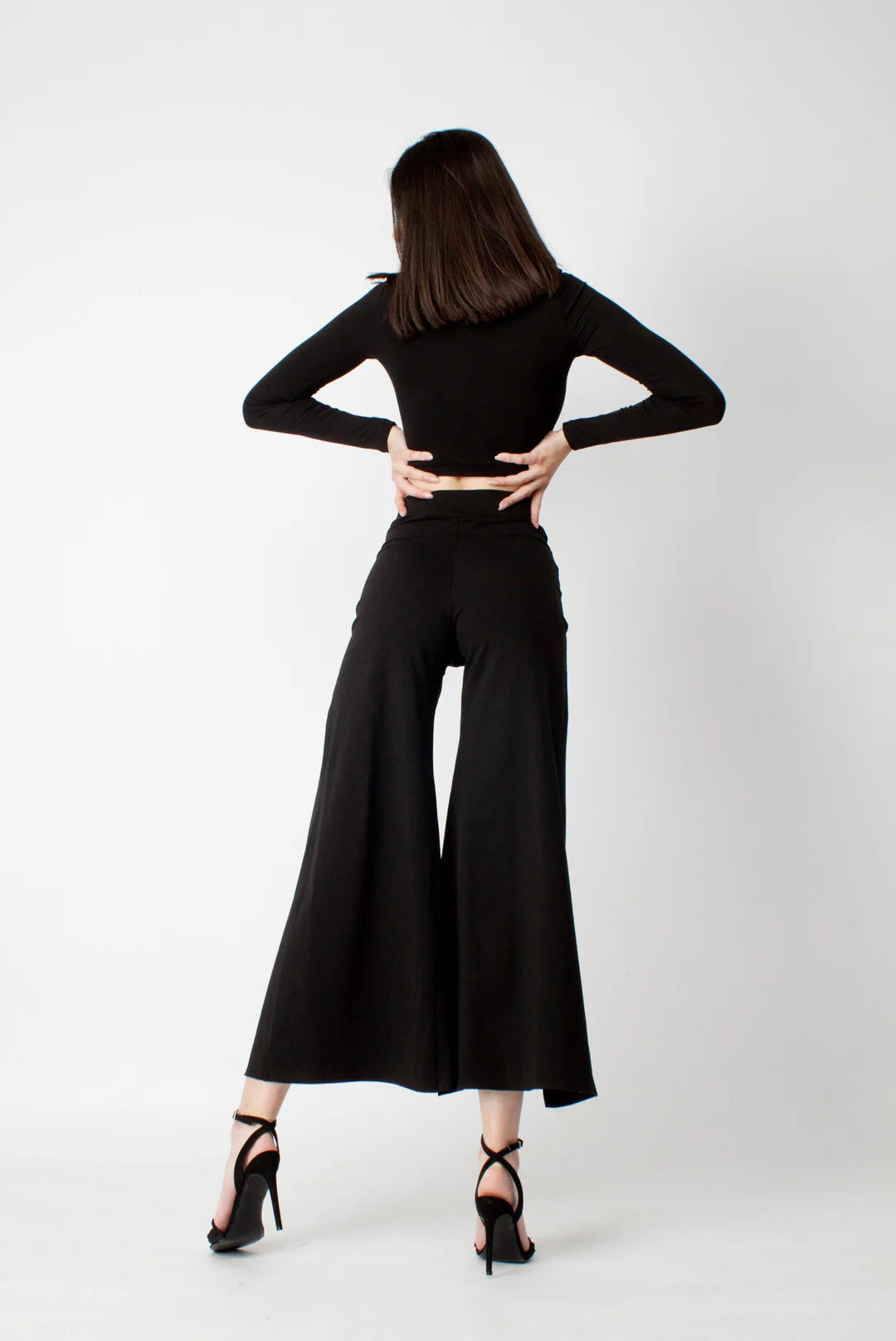 Fanna - Pants Flow Black