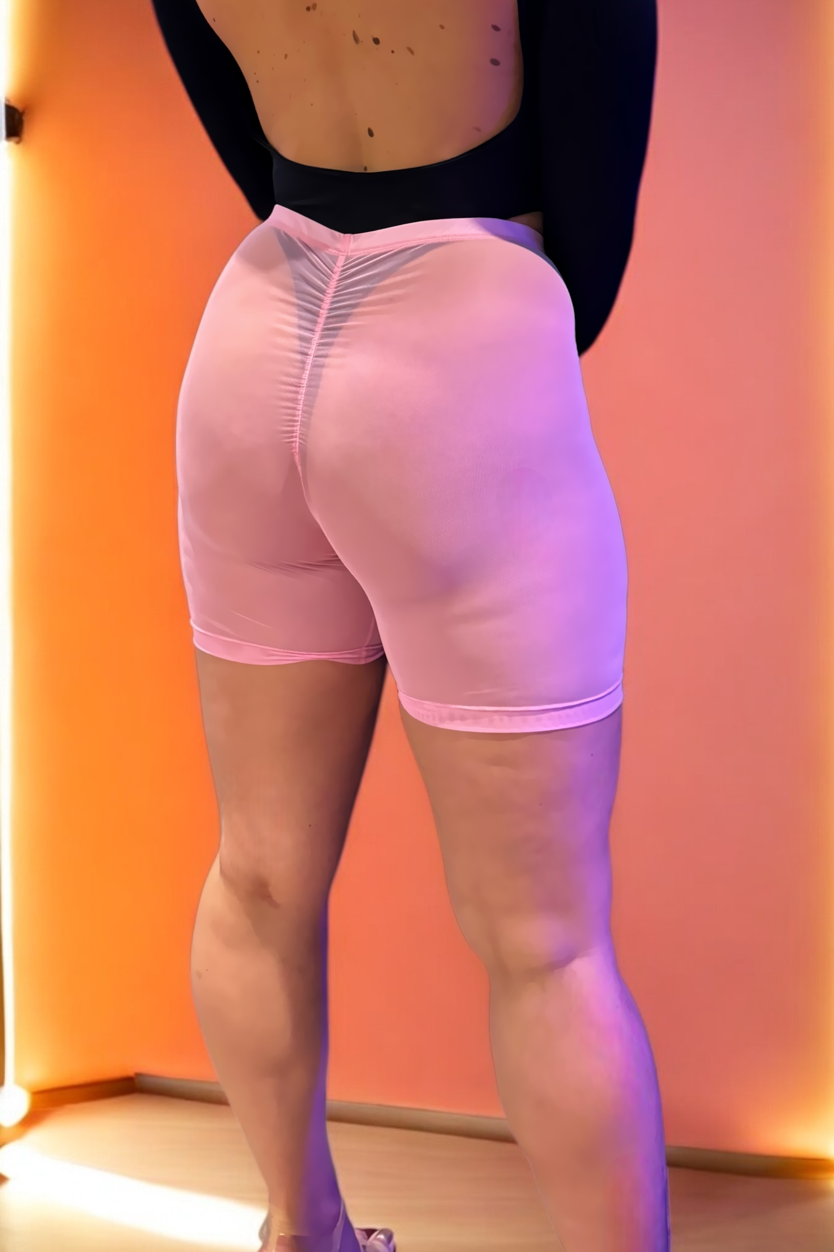 ArtGo - Short Mesh Baby Pink