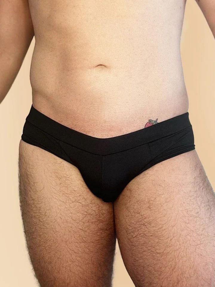 Lunalae - Slip homme - Noir recyclé