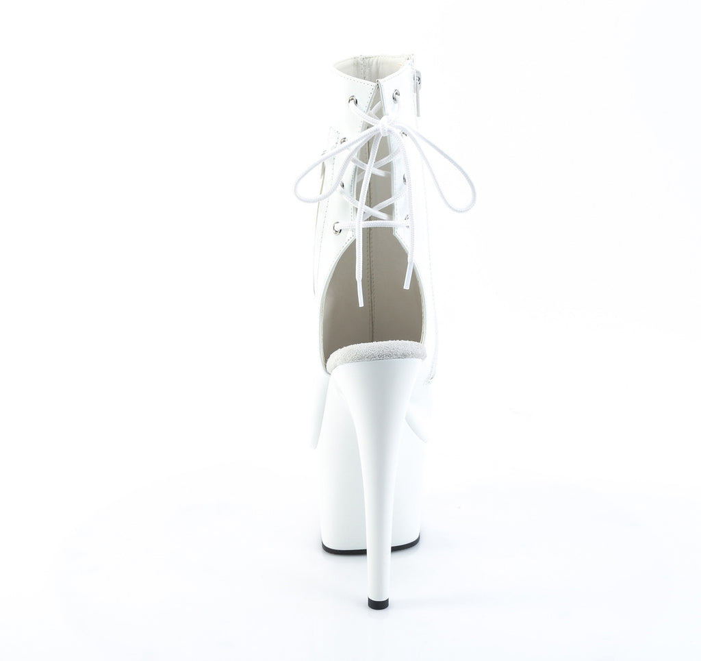 Pleaser - Adore 1018 - White - 7 inch