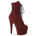 Pleaser - Adore 1020FS - Burgundy - 7 inch
