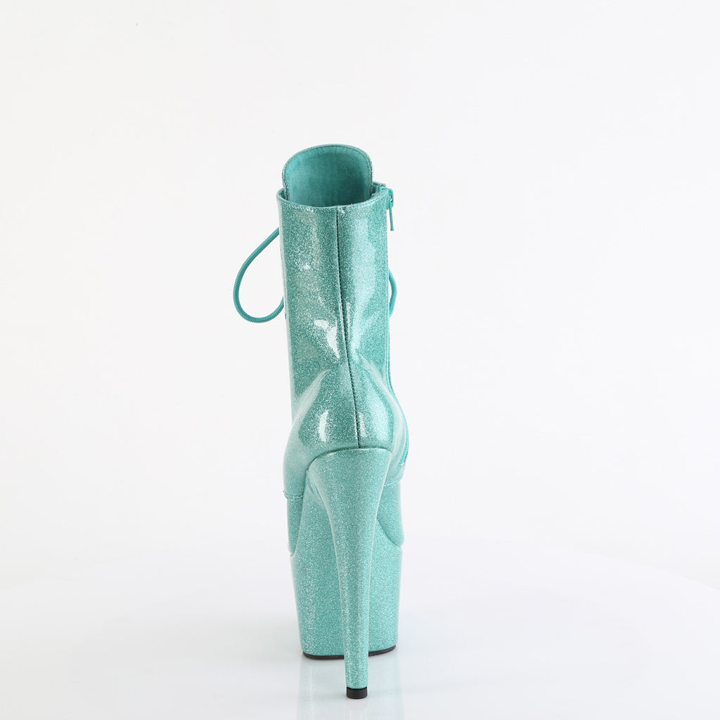 Pleaser - Adore 1020GP - Aqua Glitter - 7 inch