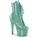 Pleaser - Adore 1020GP - Aqua Glitter - 7 inch