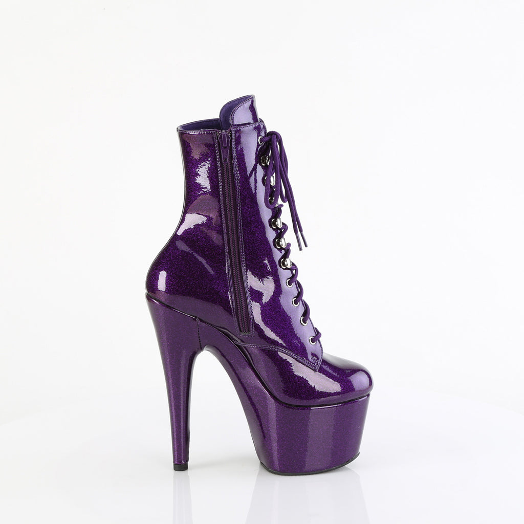 Pleaser - Adore 1020GP - Purple Glitter - 7 inch