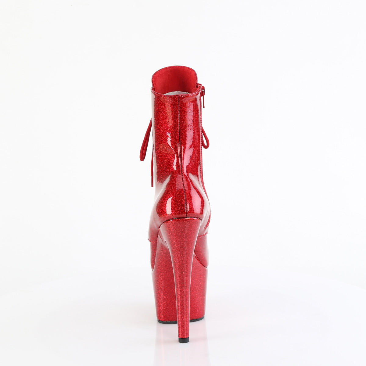Pleaser - Adore 1020GP - Ruby Red Glitter - 7 inch