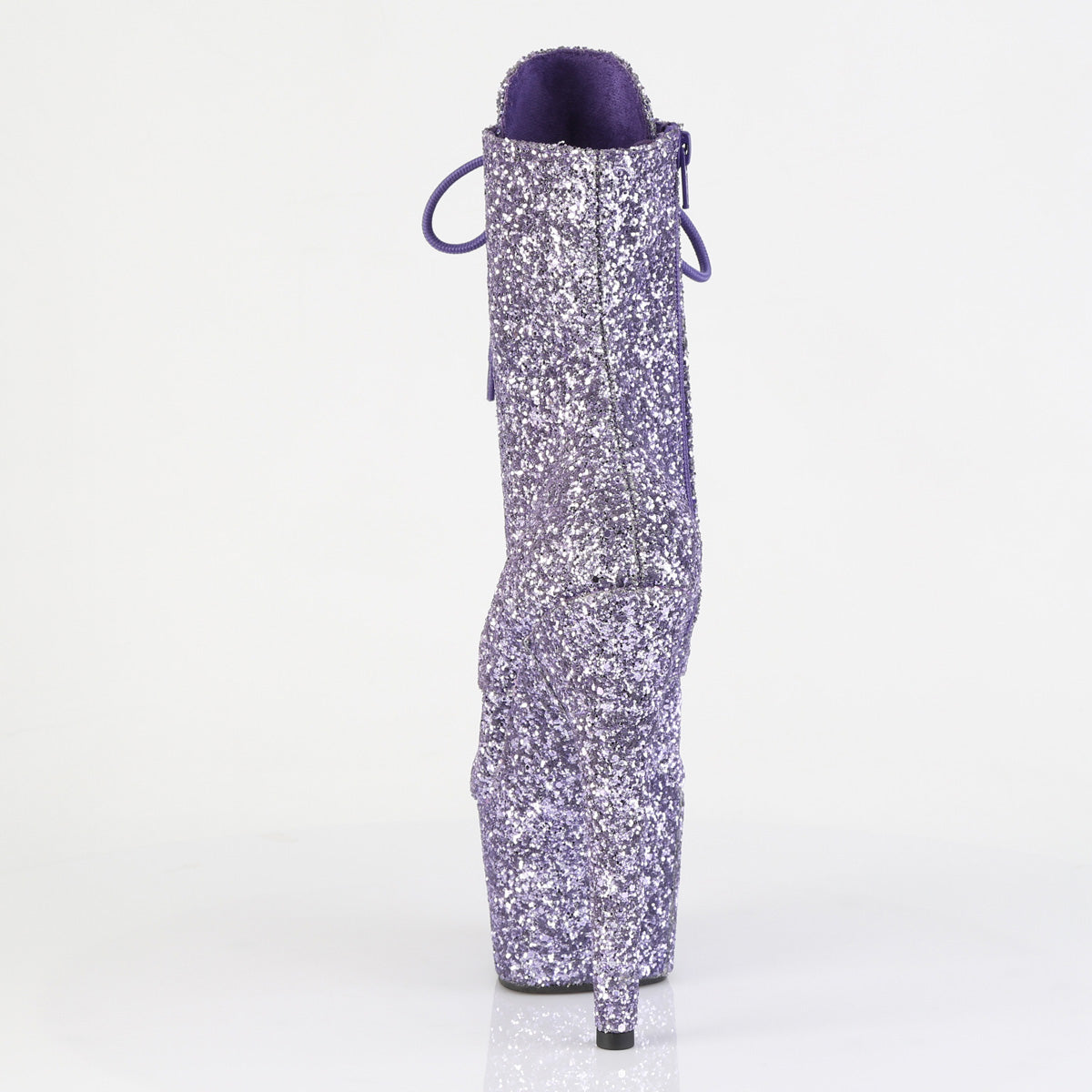 Pleaser - Adore 1020GWR - Lilac Glitter - 7 inch