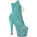Pleaser - Adore 1020GWR - Turquoise Glitter - 7 inch