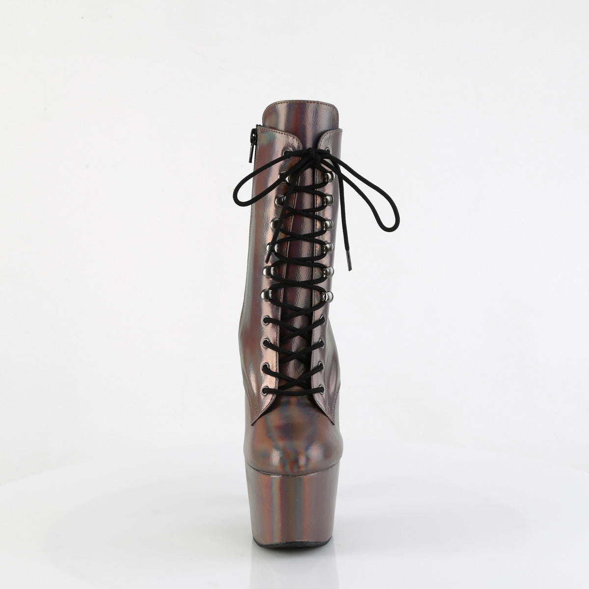 Pleaser - Adore 1020HG - Gun Metal Holographique - 7 inch