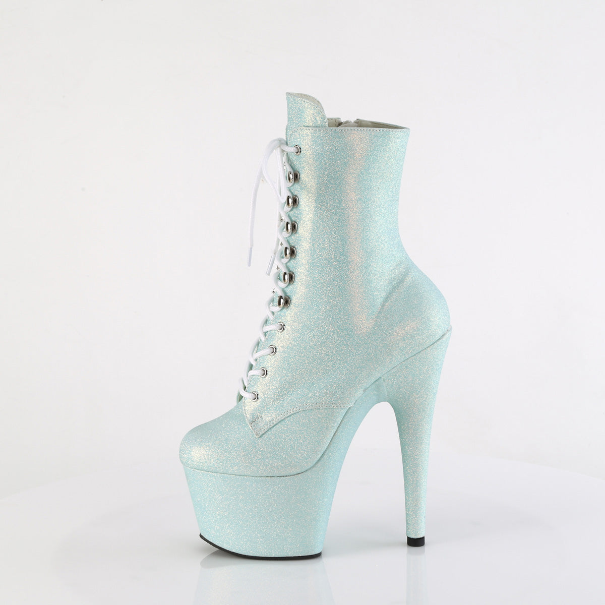 Pleaser - Adore 1020SDG - Baby Blue Sawdust Glitter - 7 inch