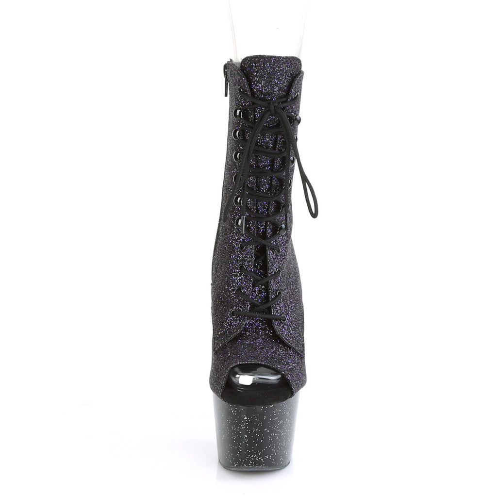 Pleaser - Adore 1021MG - Purple Glitter - 7 inch