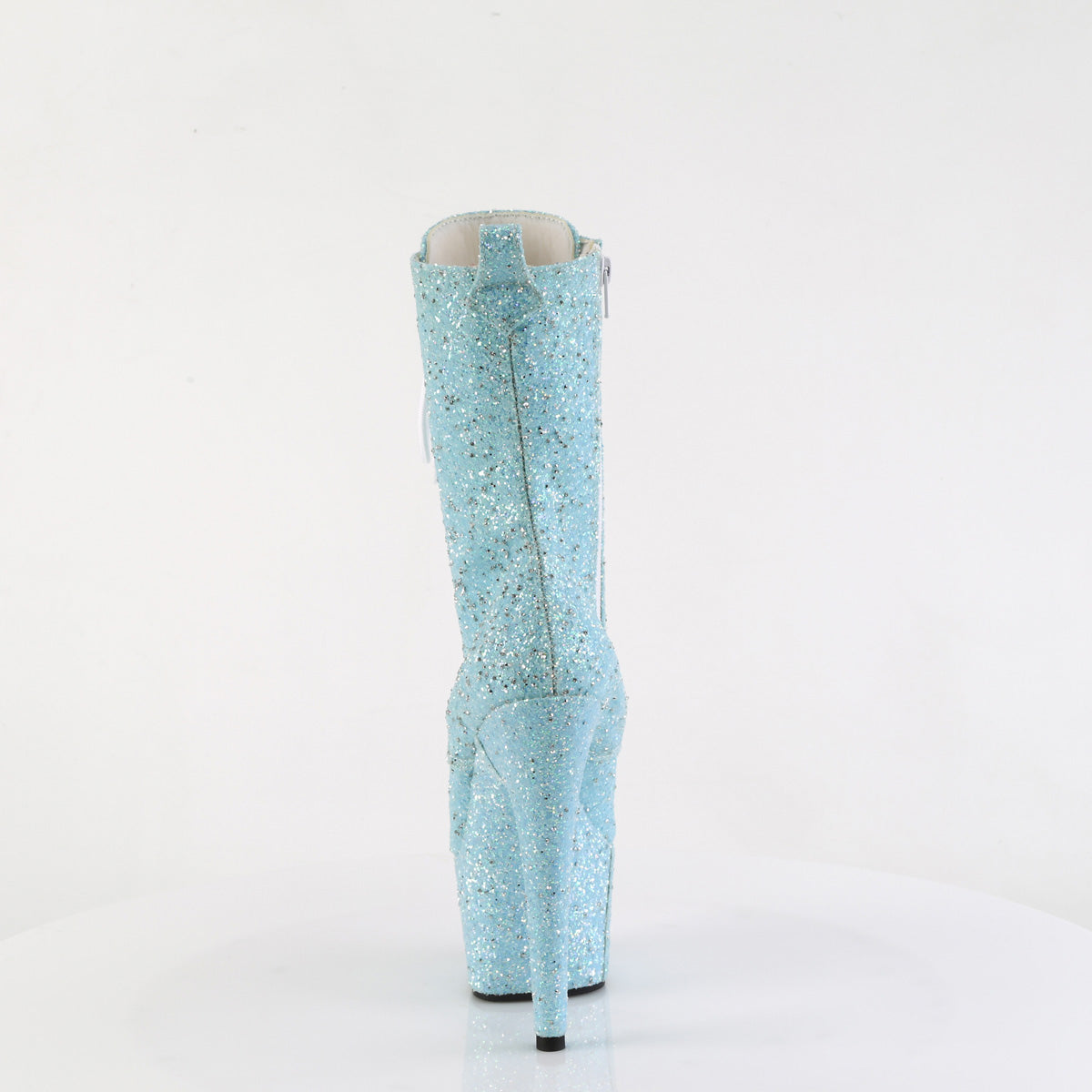 Pleaser - Adore 1040GR - Baby Blue Multi Glitter - 7 inch