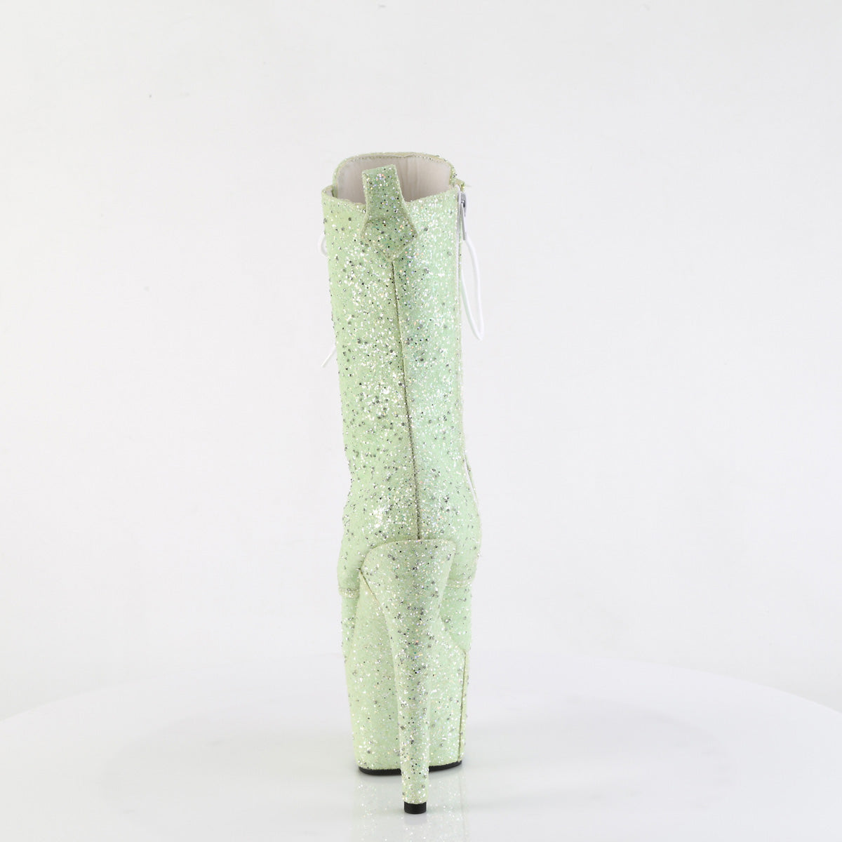 Pleaser - Adore 1040GR - Mint Multi Glitter - 7 inch
