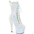 Pleaser - Adore 1040IG - Opal Iridescent Glitter - 7 inch
