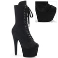 Pleaser - Adore 1045VEL - Black Velvet - 7 inch