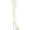 Pleaser - Adore 3000 - Off White - 7 inch