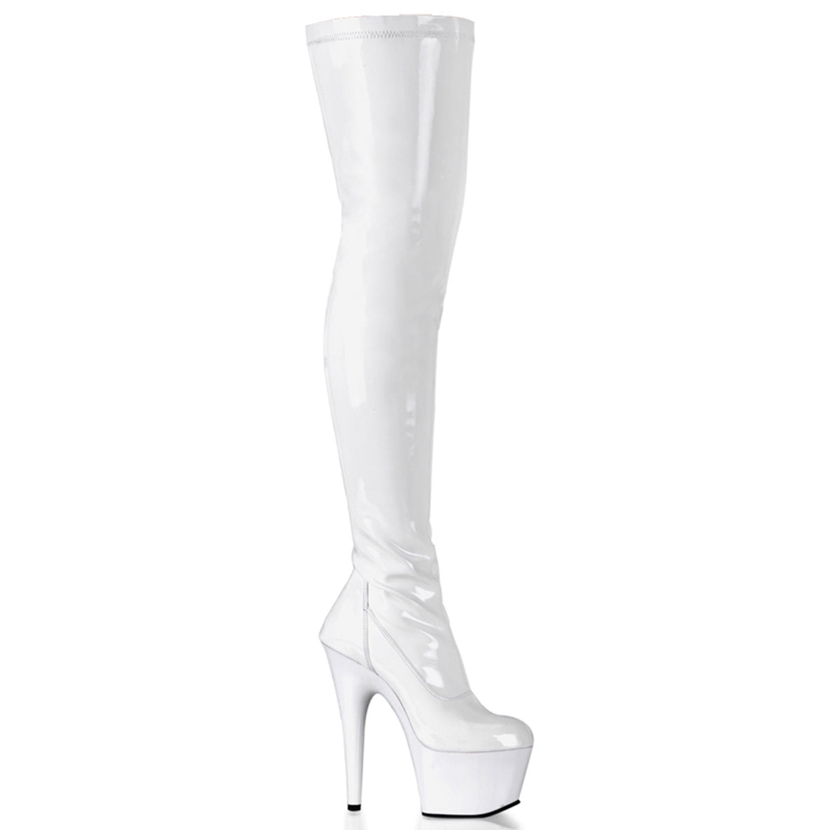 Pleaser - Adore 3000 - White - 7 inch