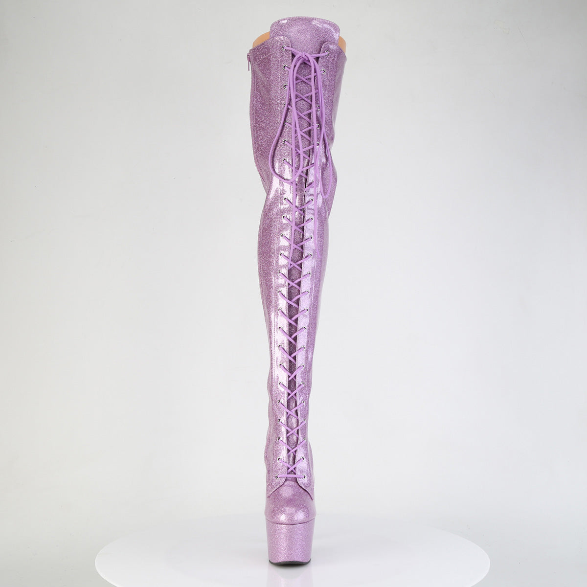 Pleaser - Adore 3020GP - Lilac Glitter - 7 inch