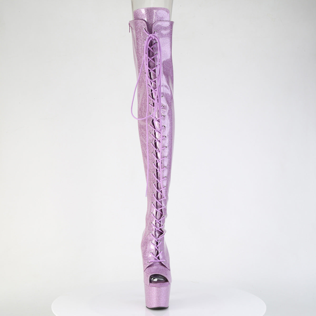 Pleaser - Adore 3021GP - Lilac Glitter - 7 inch