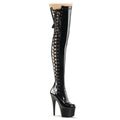 Pleaser - Adore 3050 - Black - 7 inch
