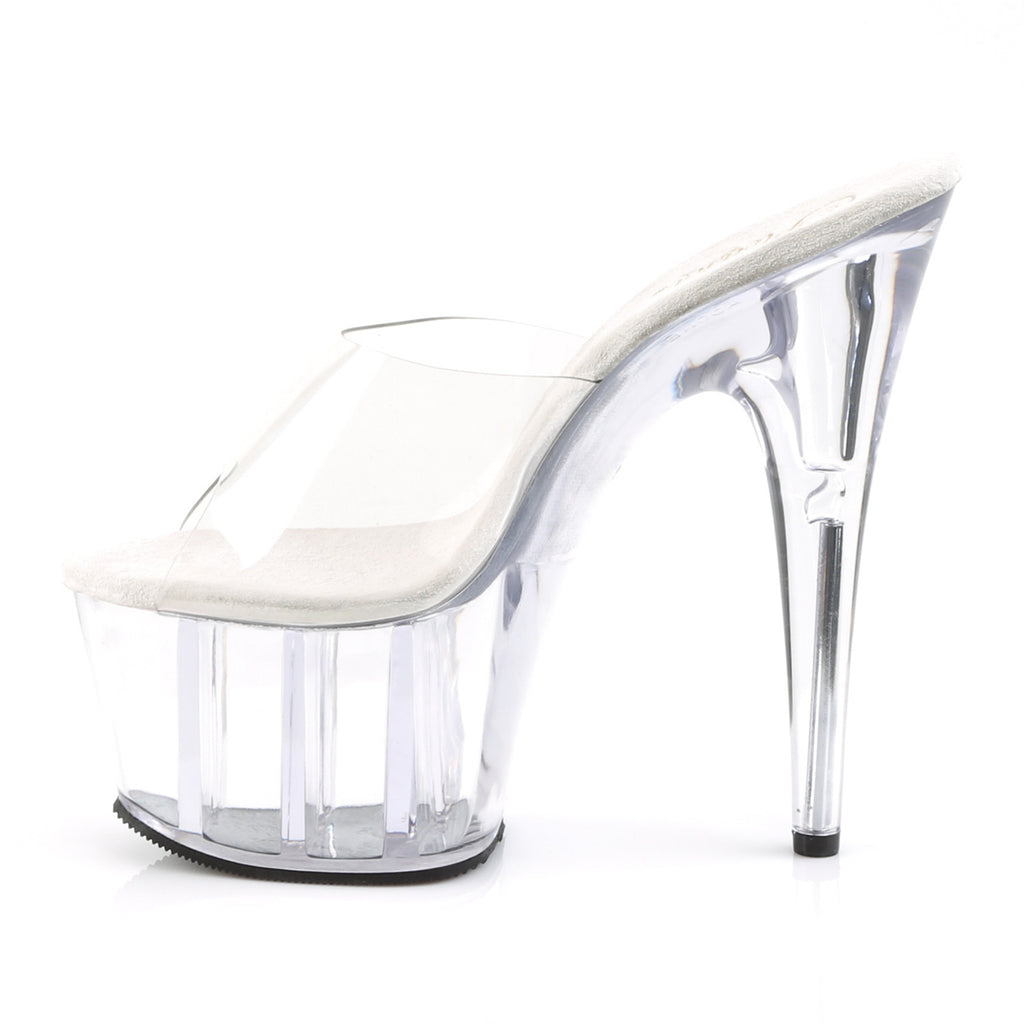 Pleaser - Adore 701 - Clear - 7 inch