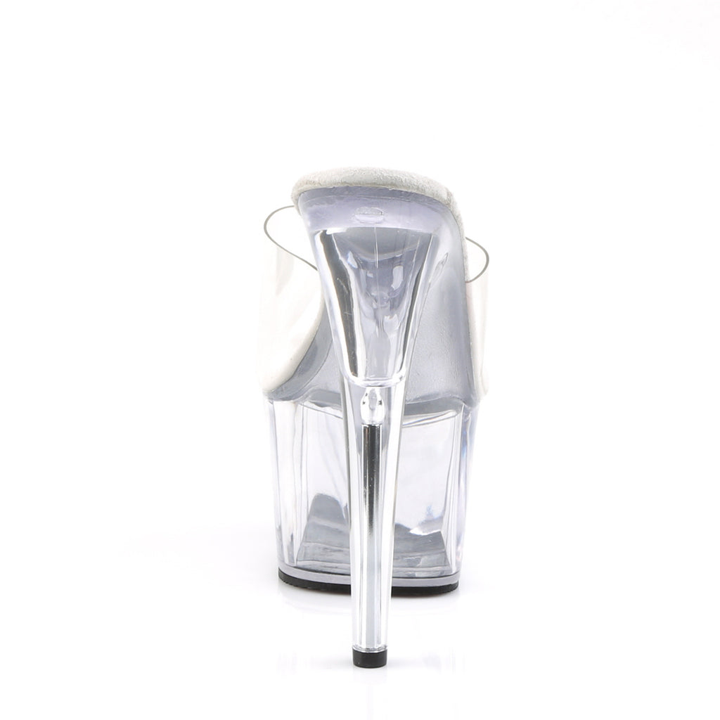 Pleaser - Adore 701 - Clear - 7 inch