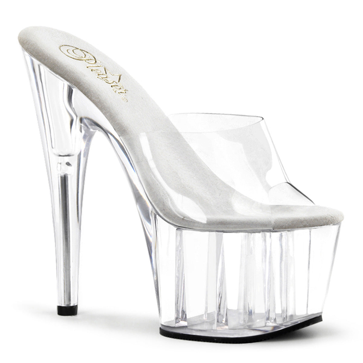 Pleaser - Adore 701 - Clear - 7 inch