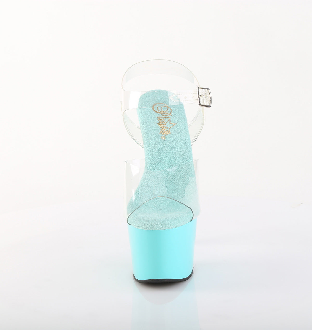 Pleaser - Adore 708 - Aqua - 7 inch