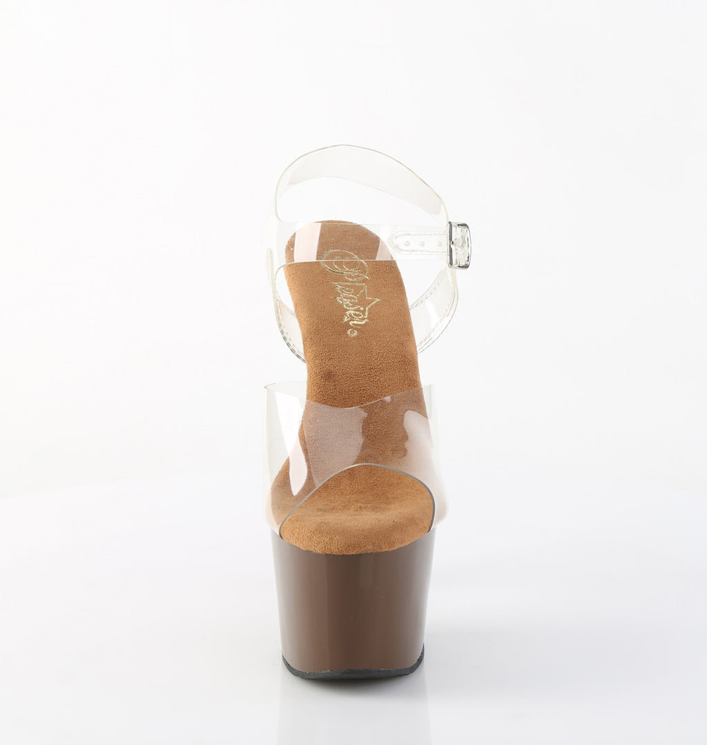 Pleaser - Adore 708 - Mocha - 7 inch
