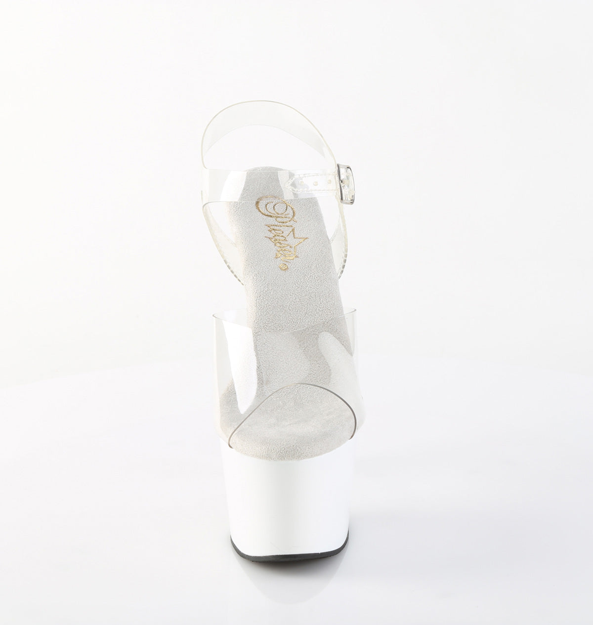 Pleaser - Adore 708 - White - 7 inch