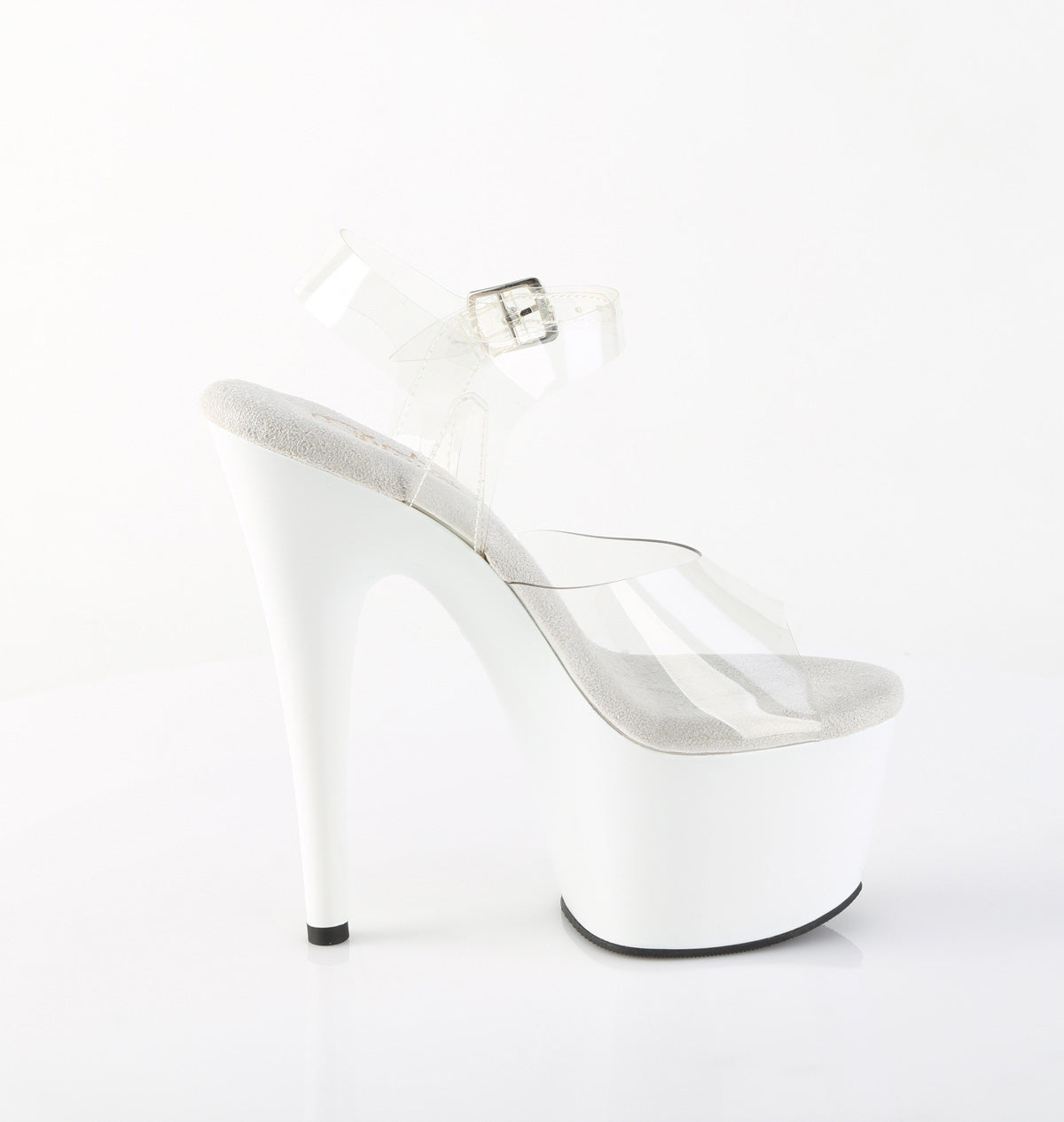 Pleaser - Adore 708 - White - 7 inch