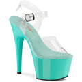 Pleaser - Adore 708 - Aqua - 7 inch