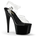 Pleaser - Adore 708 - Black - 7 inch
