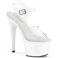 Pleaser - Adore 708 - White - 7 inch